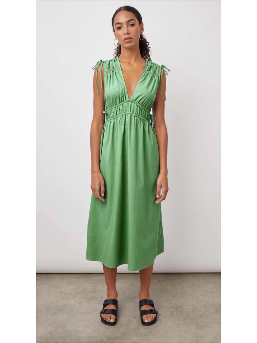 Rails Constantine Midi Dress in Kelly Green - Size XS
